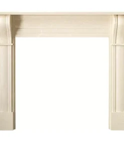 Durham Roman Stone Mantelpiece