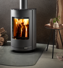 Westfire Uniq 36 Compact SE Wood Burning Stove (Closed Combustion Adapter Included)